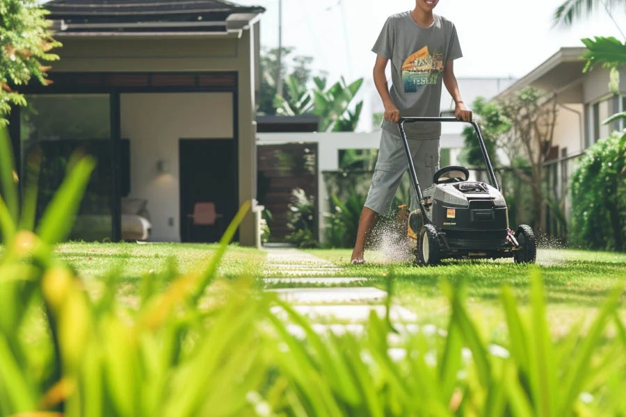 best battery electric lawn mower